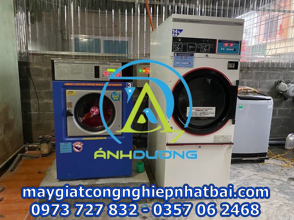 Lắp đặt Máy giặt công nghiệp tại Vân Đồn